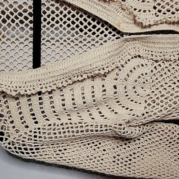 Chesley Open Knit Cardigan Sweater Longsleeve Beige - Picture 4 of 13